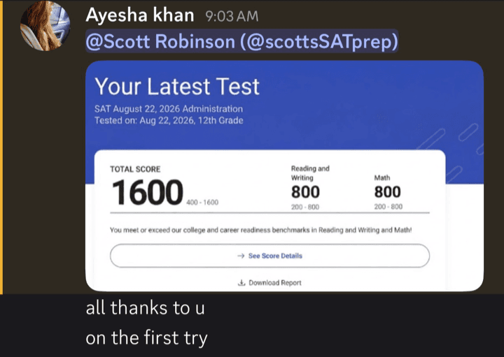 1500 Blueprint student testimonial