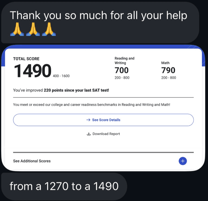 1500 Blueprint student testimonial