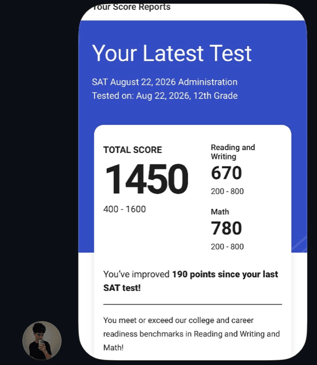 1500 Blueprint student testimonial
