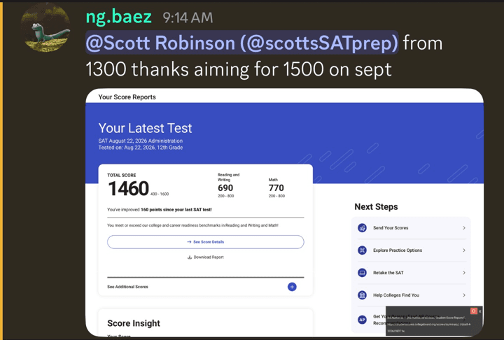 1500 Blueprint student testimonial
